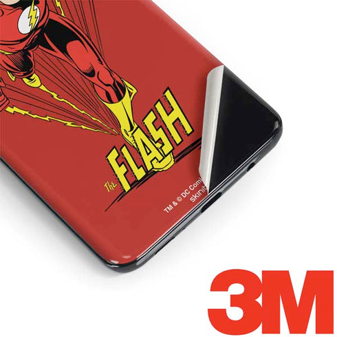 DC Comics The Flash Classic Action Pose Art Galaxy S9 Skin